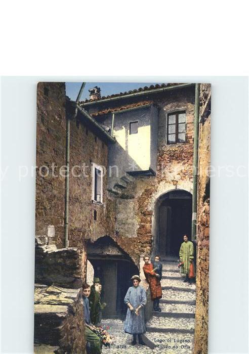 Zuerich Kuenstlerkarte Altstadt