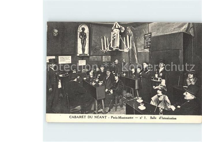 Paris Montmartre Cabaret du Neant