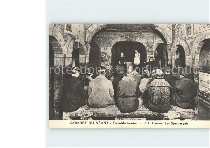Paris Montmartre Cabaret du Neant