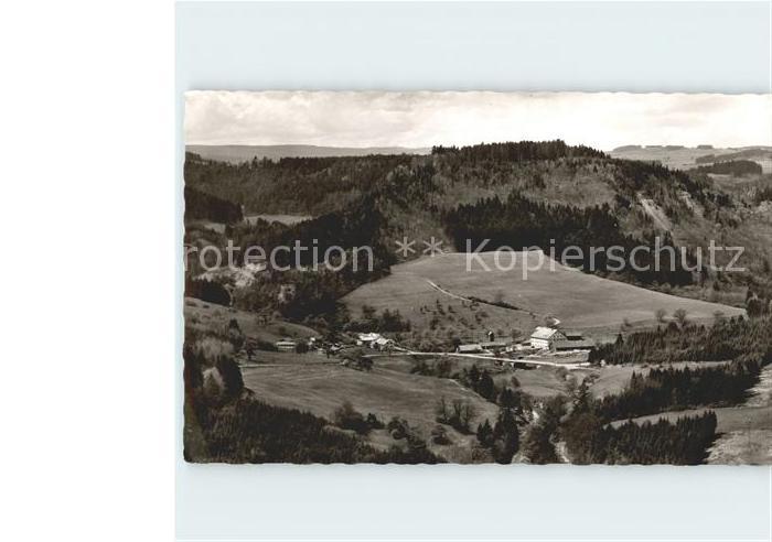 Ewattingen Fliegeraufnahme Gasthaus Wutachmuehle