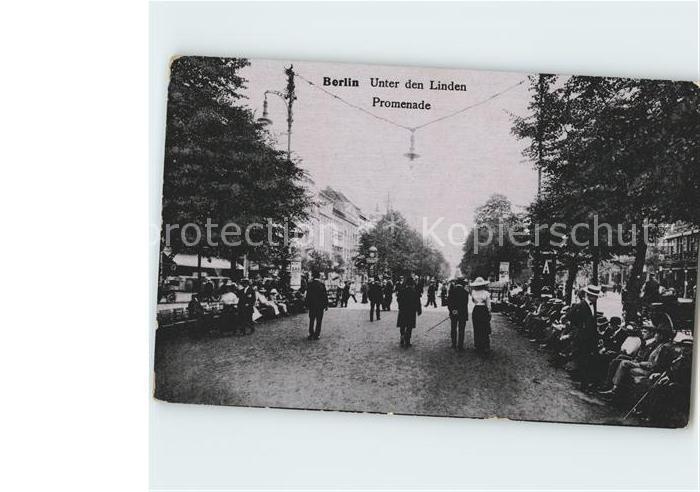 BERLIN  CITY Unter den Linden Promenade