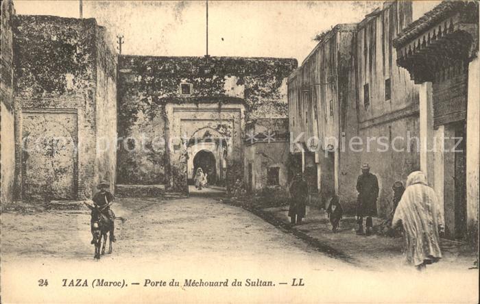 Taza Maroc Porte du Mechauard du Sultan