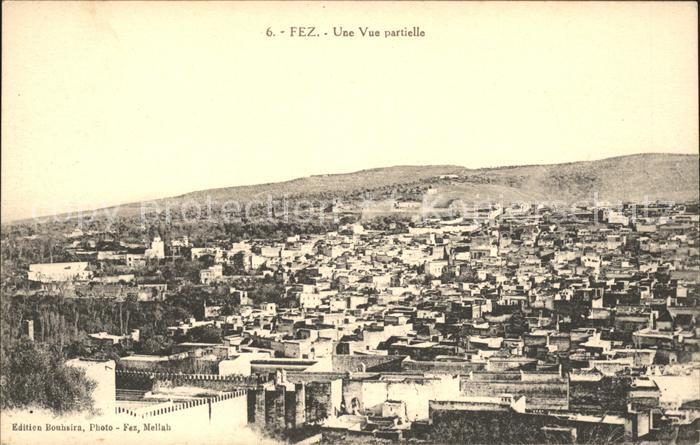 Fes Fez Maroc Une Vue partielle