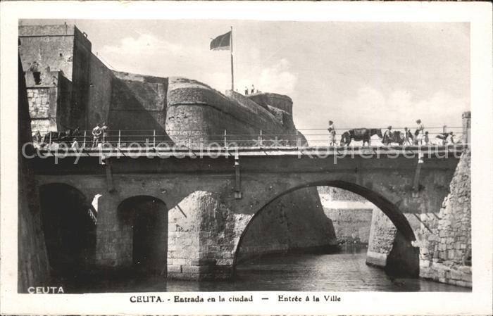Ceuta Entrada en la ciudad