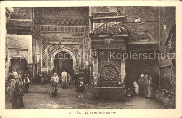 Fes La Fontaine Nejjarine