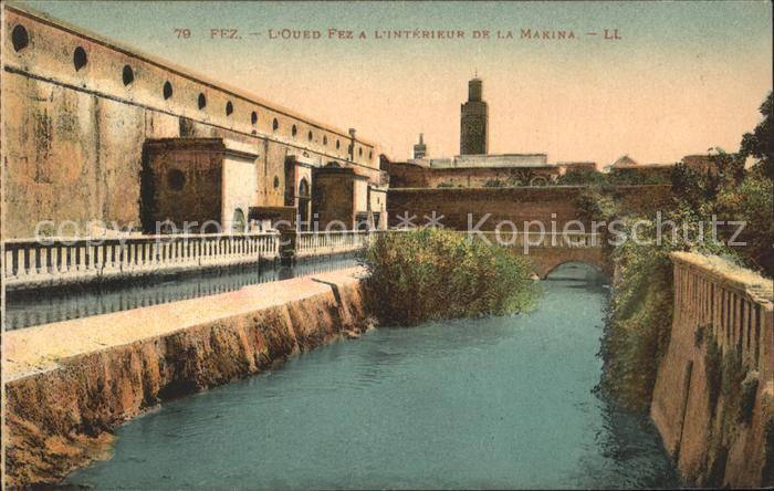Fes Fez Maroc Oued Interieur Marina