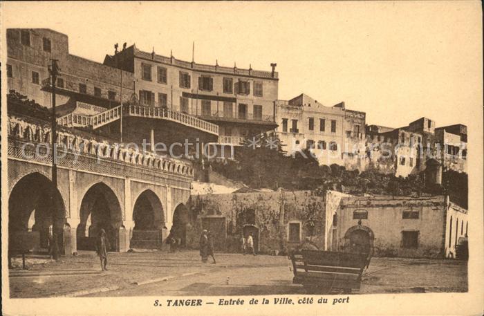 Tanger Tangier Tangiers Entree de la Ville cote du port