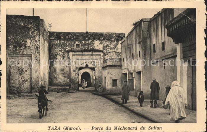 Taza Maroc Porte Mechouard Sultan