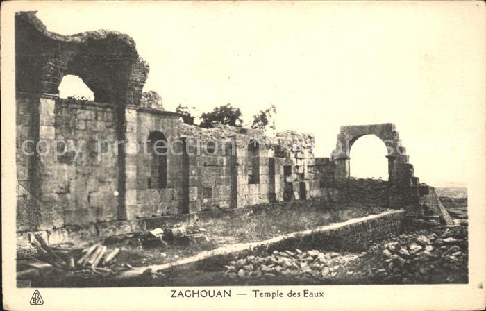 Marokko Maroc Zaghouan Temple des Eaux