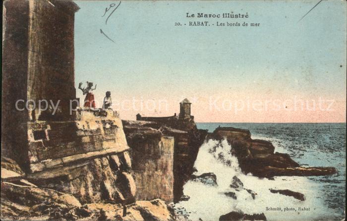 Rabat Marokko Les bords de mer