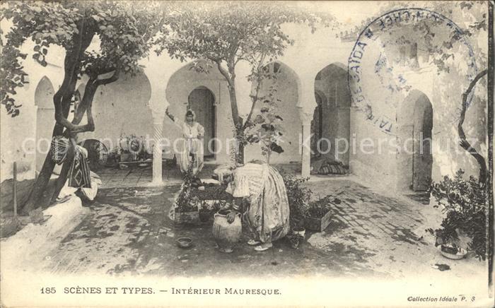Marokko Maroc Scenes et Types Mauresque