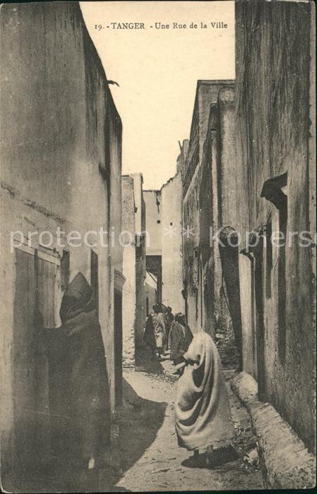 Tanger Tangier Tangiers Une Rue de la Ville