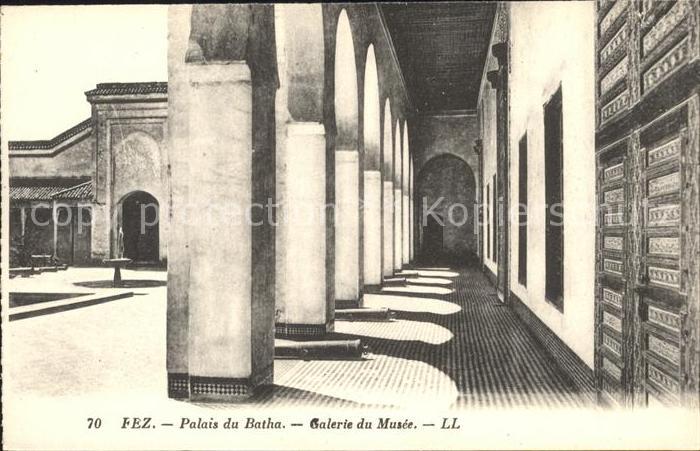 Fes Fez Maroc Palais Batha Galerie du Musee