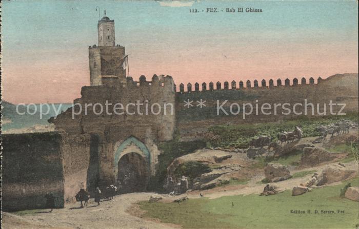 Fes Fez Maroc Bab El Ghissa