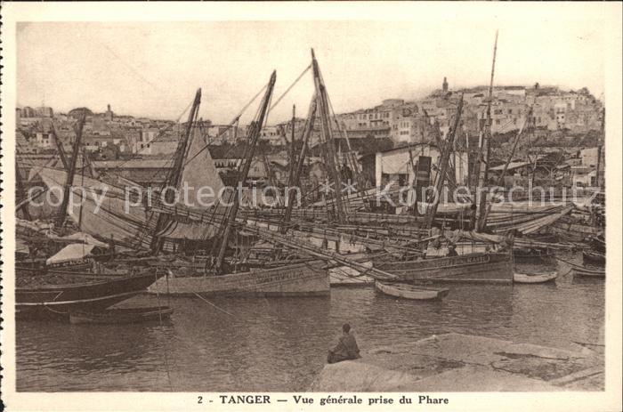 Tanger Tangier Tangiers Phare Hafen Segelboote