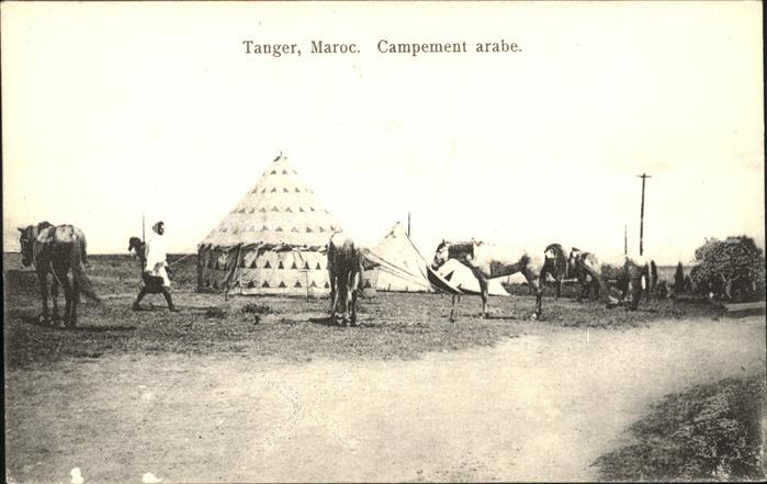 Tanger Tangier Tangiers Campement arabe