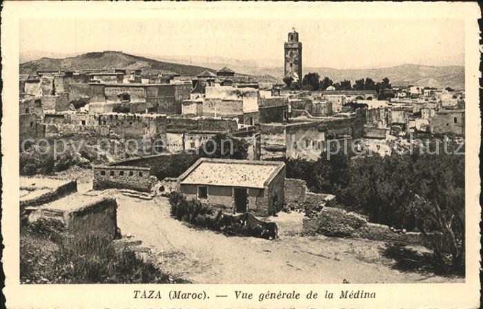 Taza Maroc Vue generale de la Medina