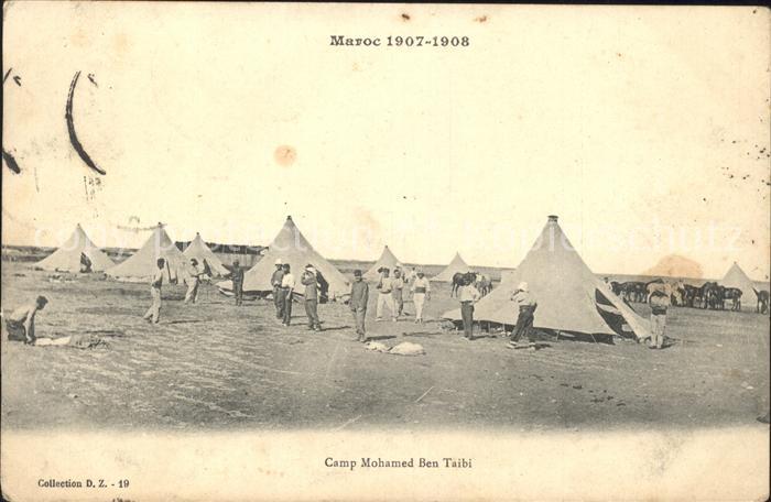 Marokko Maroc Camp Mohamed Ben Taibi