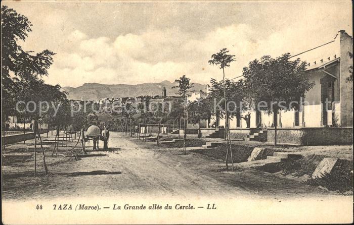 Taza Maroc La Grande allee du Cercle