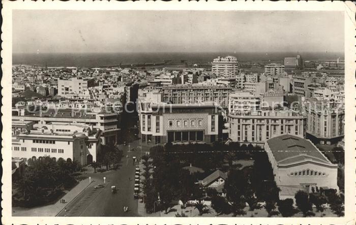 Casablanca Vue de la Poste Avenue Amade
