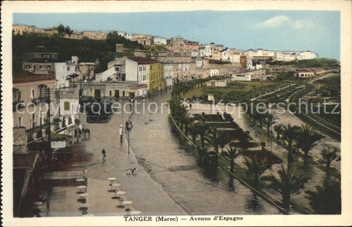Tanger Tangier Tangiers Avenue Espagne