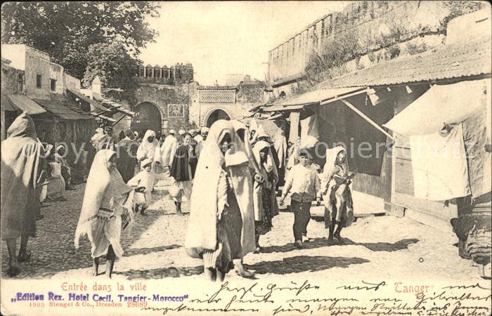 Tanger Tangier Tangiers Entree dans la ville