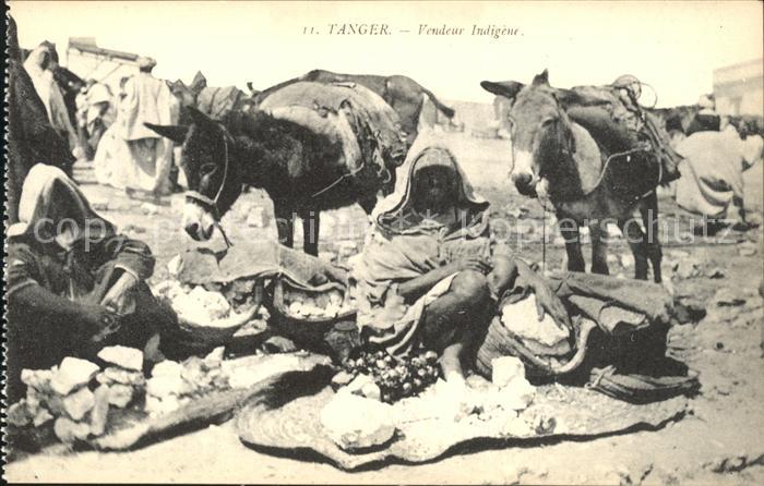 Tanger Tangier Tangiers Vendeur Indigene