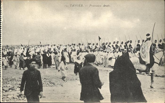 Tanger Tangier Tangiers Procession Arabe