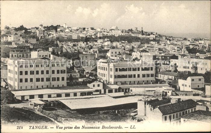 Tanger Tangier Tangiers Nouveaux Boulevards