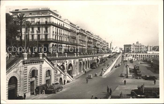 Alger Algerien Les Rampes et Boulevard de la Republique