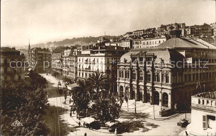 Alger Algerien Place Bresson Théatre