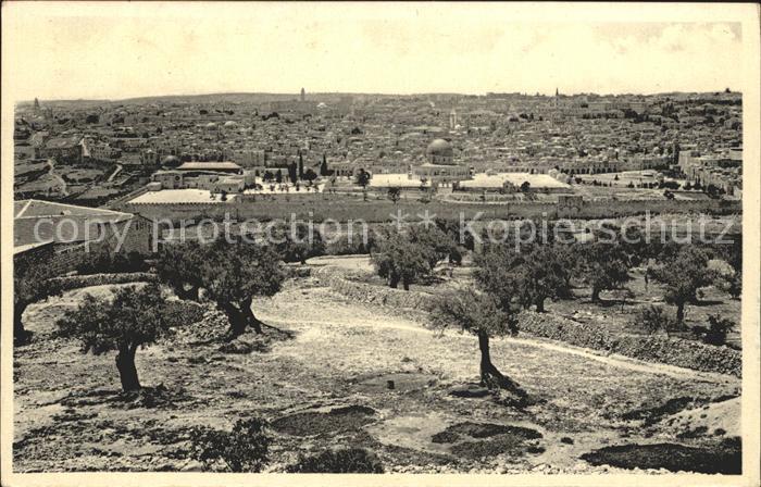 Jerusalem Yerushalayim Panorama View