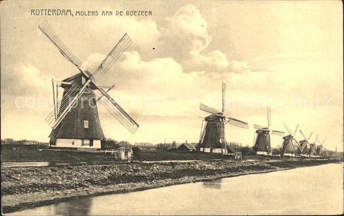 Rotterdam Molens aan de Boezeen