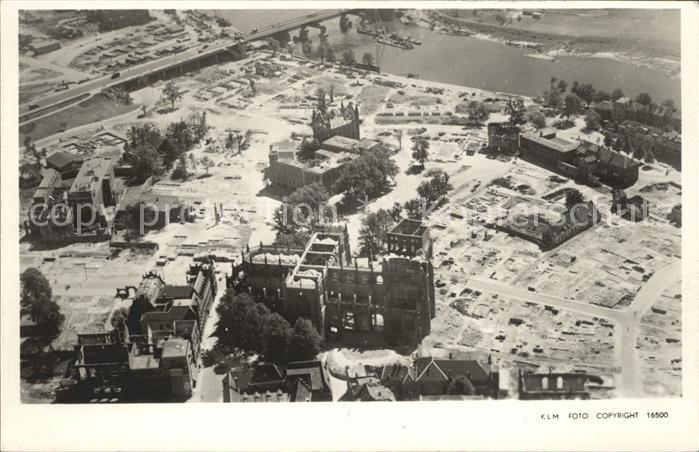 Arnhem St Eusebiuskerk met omgeving 1946