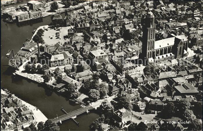 Zwolle Overijssel Fliegeraufnahme