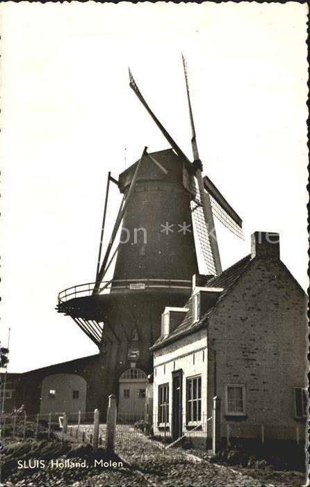 Sluis Zeeland Molen