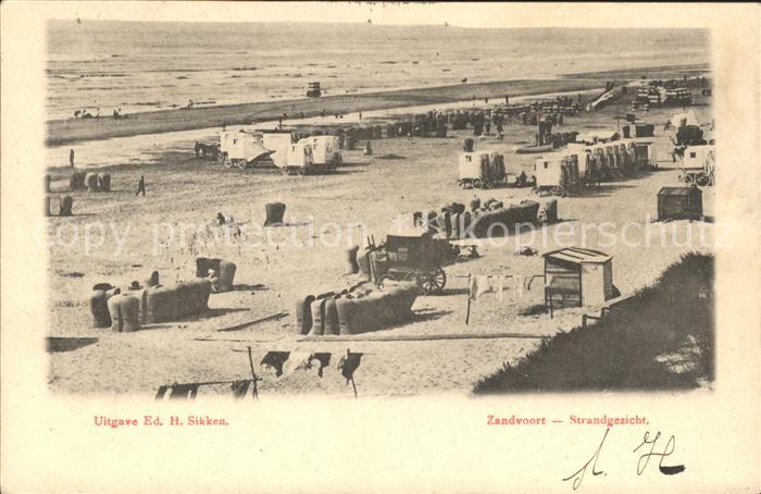 Zandvoort Holland Strandgezicht