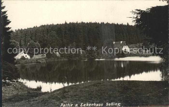 Neuhaus Solling Hotel zum braunen Hirsch mit Weiher Partie am Lakenhaus