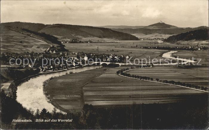 Treffurt Werra Heldrastein im Werratal