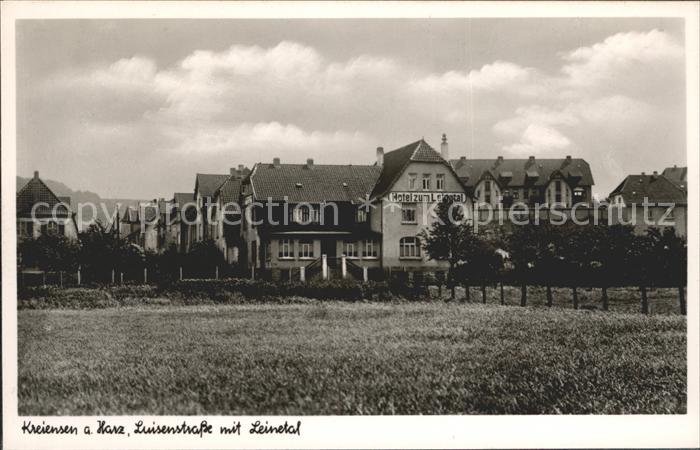 Kreiensen Luisenstrasse mit Hotel zum Leinetal