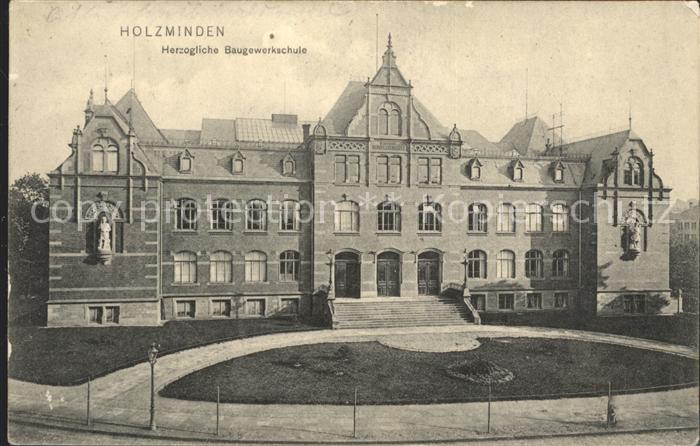 Holzminden Weser Herzogl Baugewerkschule
