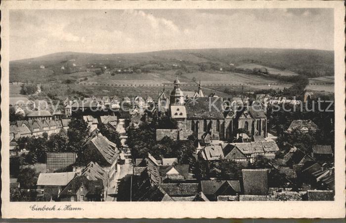 Einbeck Niedersachsen Stadtblick