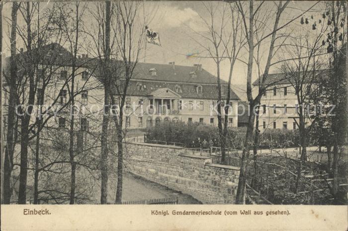 Einbeck Niedersachsen Kgl Gendarmerieschule