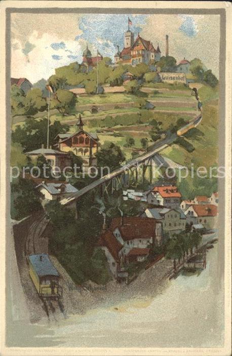 Loschwitz Bergschwebebahn Hotel Luisenhof