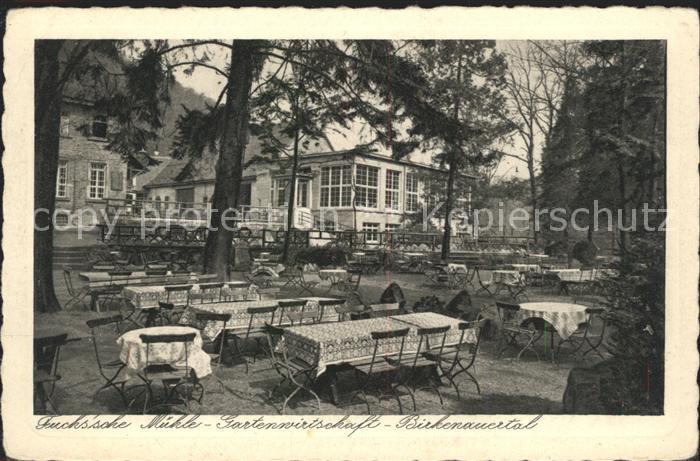 Weinheim Bergstrasse Fuchssche Muehle Gartenwirtschaft