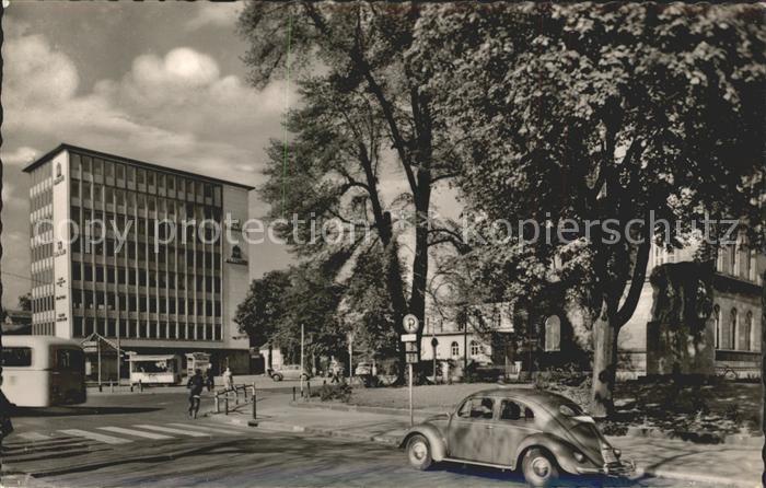 Goettingen Niedersachsen Auditorium mit Hochhaus