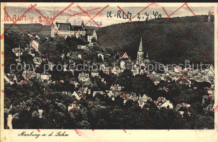 Marburg Lahn Stadtansicht