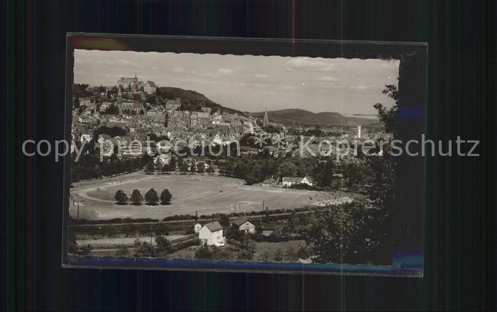 Marburg Lahn Panorama mit Schloss