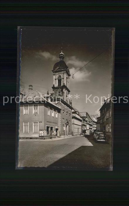 Goettingen Niedersachsen Kurze Strasse mit Michaelskirche
