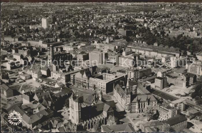 BRAUNSCHWEIG  CITY Fliegeraufnahme